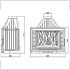 Чугунная каминная топка Invicta Hearth 840 Horizontal with flue valve (2018)